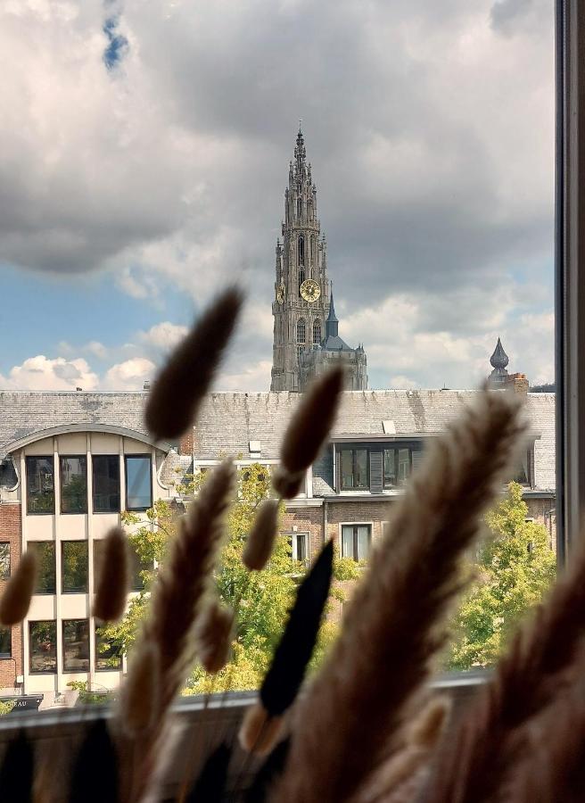 The Roof - Rooftop Appt In Historical Center Antwerpen Exteriör bild