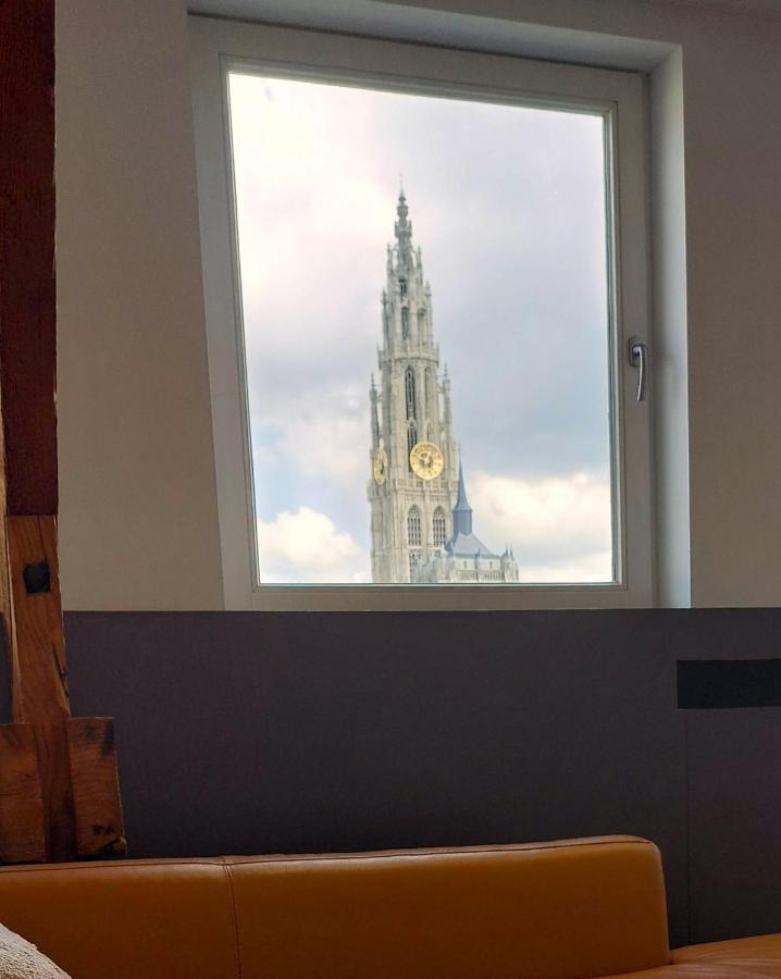 The Roof - Rooftop Appt In Historical Center Antwerpen Exteriör bild